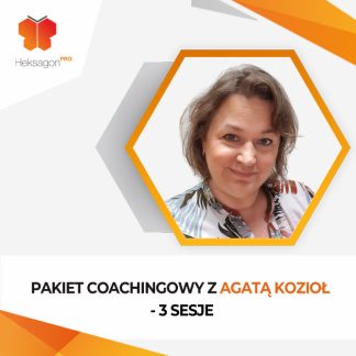 Pakiet coachingowy z Agatą Kozioł - 3 sesje