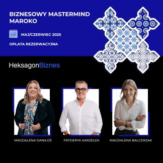 Biznesowy Mastermind w Maroko – opłata rezerwacyjna